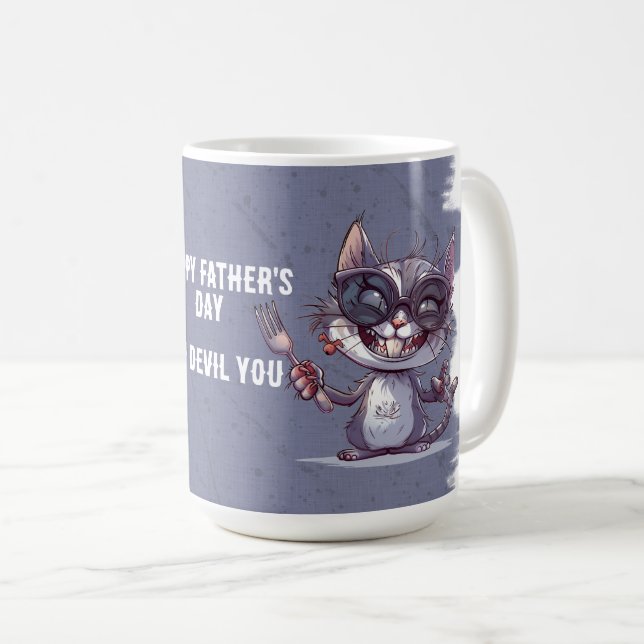 Alles Gute zum Vatertag Du Teufel Du Kaffeetasse (VorderseiteRechts)