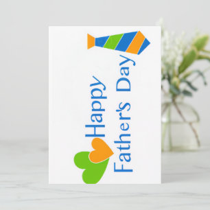 Alles Gute zum Vatertag Grußkarte Feiertagskarte