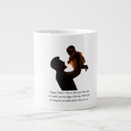 Alles Gute zum Vatertag Jumbo-Tasse