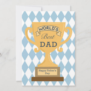 Alles Gute zum Vatertag Karte für den besten Vater