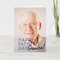 Alles Gute zum Vatertag Opa! Moderne einfache Begr