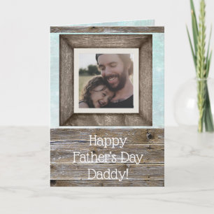 Alles Gute zum Vatertag Personalisiertes Foto Karte