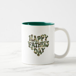 Alles Gute zum Vatertag Zweifarbige Tasse