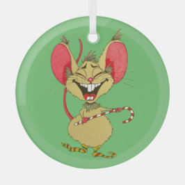 Alles Gute zum Weihnachtsfest! Ornament Aus Glas