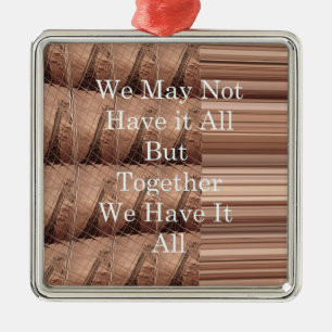 Alles haben Giraffen-Safari  Hakuna Matata gewebt  Ornament Aus Metall