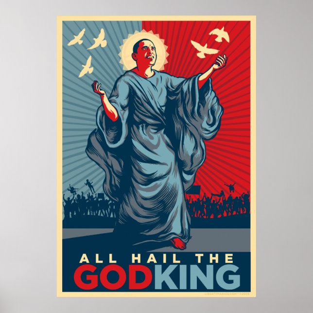 Alles Hail The God-King-Poster Poster (Vorne)