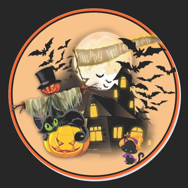 Alles Halloween Stickers Set der 20 Runde (Von Creator hochgeladen)
