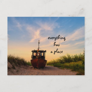 Alles hat Platz Postkarte