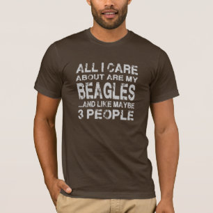 Alles i-Sorgfalt ist ungefähr….Beagles T-Shirt