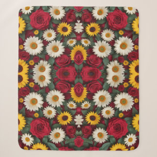 Alles in allem Blumendesign Sherpadecke