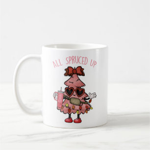 Alles in Bewegung - Funny Bougie Weihnachtsbaum Kaffeetasse