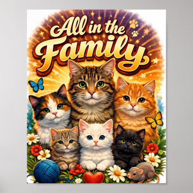 Alles in der Familie Poster (Vorne)