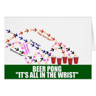Alles in der Wrist Beer Pong