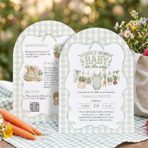 Alles in Einem Lokal Angebaut Baby Shower Einladung