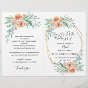 Alles in einem RSVP, Einladung, Empfang, Details Flyer