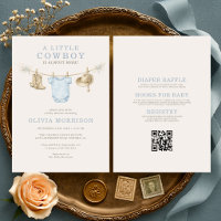 Alles in Einem Wild West Little Cowboy Baby Shower