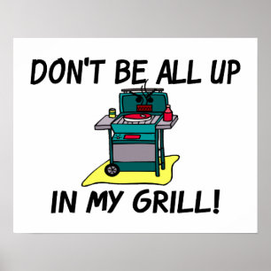 Alles in meinem Grill Poster
