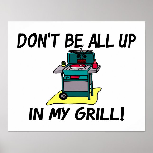 Alles in meinem Grill Poster (Vorne)