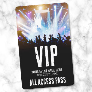 Alles inklusive VIP-Zugang Ausweis