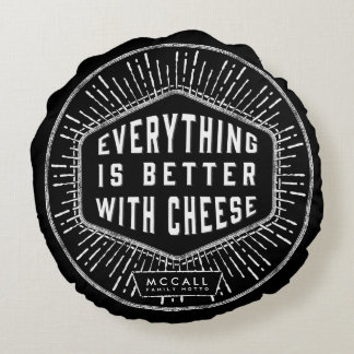 Alles ist besser mit Käse Kissen