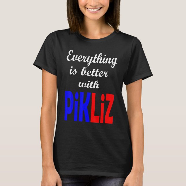 Alles ist besser mit Pikliz Haitian Zoe Cultu T-Shirt (Vorderseite)