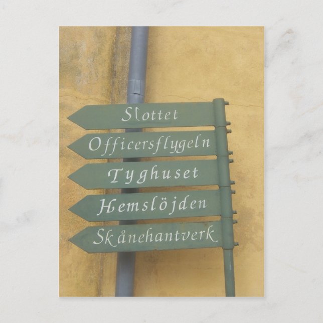 Alles ist dieser Weg in der Citadel Postkarte (Vorderseite)