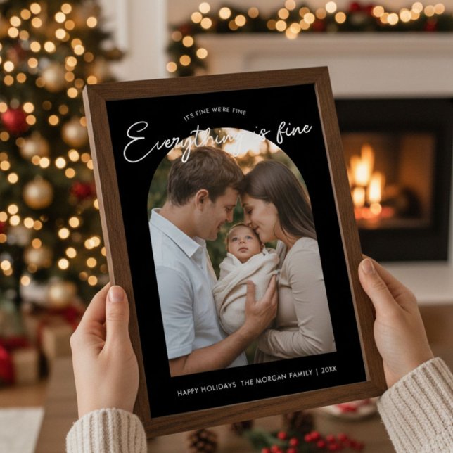 Alles ist eine Niedliche Familienurlaubskarte Feiertagskarte (Von Creator hochgeladen)