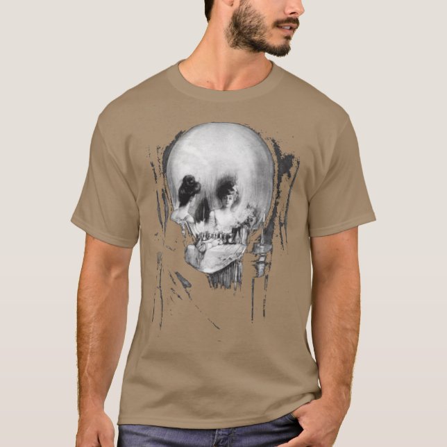 Alles ist Eitelkeit Retro-Freund T-Shirt (Vorderseite)