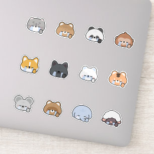 Alles ist fein aufkleber