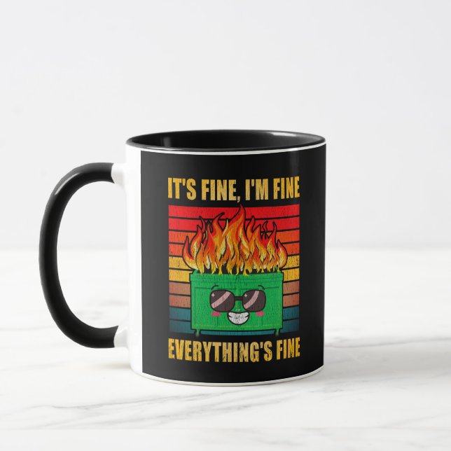 Alles ist fein Müller am Feuer Tasse (Links)