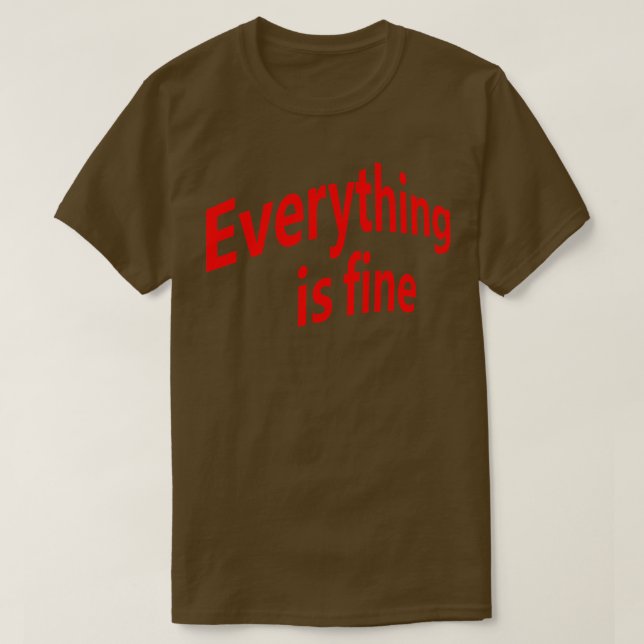 Alles ist gut 4 T-Shirt (Design vorne)