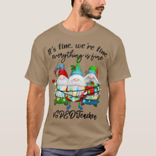 Alles ist gut besondere Bildung SPED Lehrer T-Shirt