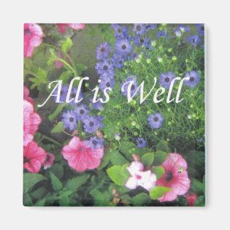 alles ist gut Blume Magnet