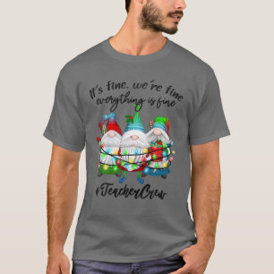 Alles ist gut Lehrer Frohe Weihnachten Xmas Gn T-Shirt