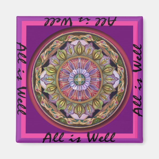 Alles ist gut magnet (Vorne)