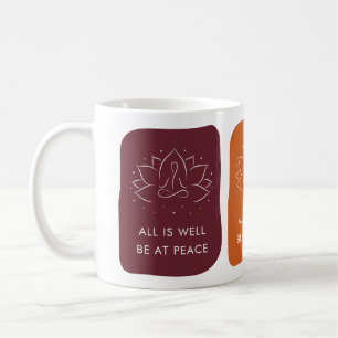 Alles ist gut, sei in Frieden Motivierend Kaffeetasse