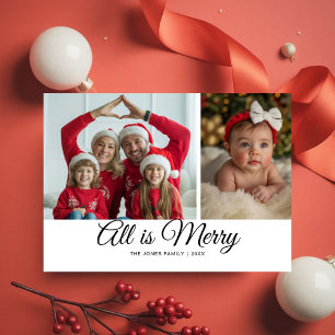 Alles ist gut - Whimsisches Weihnachtskarten für d Feiertagskarte