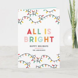 alles ist hell 1 Foto Frohe Weihnachtskarte Feiertagskarte