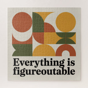 Alles ist herausfindbar puzzle