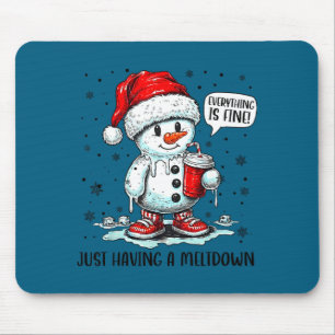 Alles ist in Ordnung, ich habe einfach Weihnachts- Mousepad