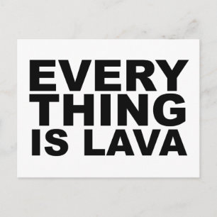 ALLES IST LAVA Volcana Shirt Tasse Hat Mousepad Postkarte