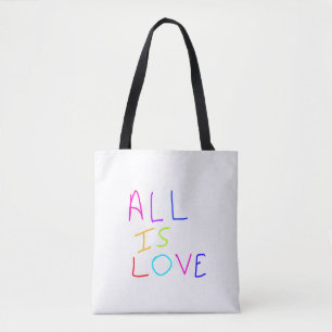 Alles ist Liebe Regenbogen farbenfroher Stolz LGBT