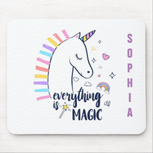 Alles ist magisches Einhorn Mousepad
