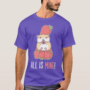 Alles ist mein Hamster Erdbeeren Früchte Eater Pet T-Shirt