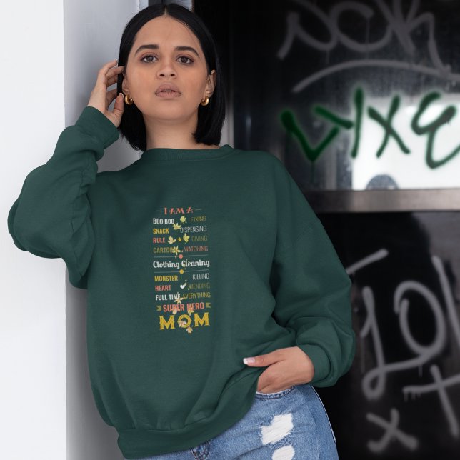 Alles ist meine Super Hero Mama Sweatshirt (Hero Mom)