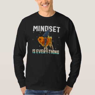 Alles ist Mentalität Hai Flosse Goldfisch Vintage T-Shirt