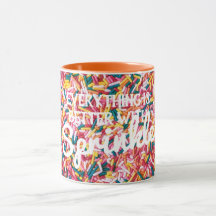 Alles ist mit besprüht besser