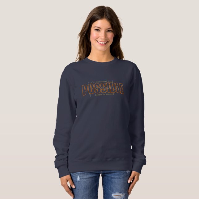 Alles ist möglich | Sweatshirt (Vorne ganz)