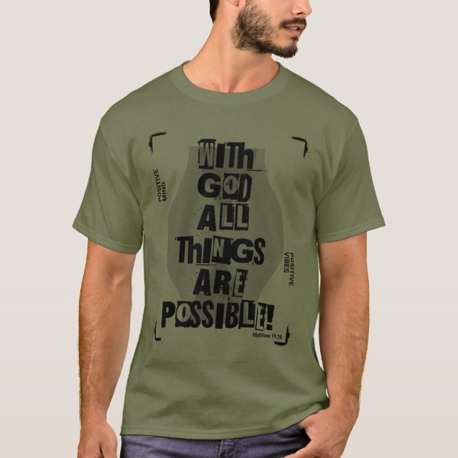 Alles ist möglich T-Shirt (Vorderseite)