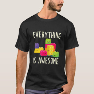 Alles ist Phantastisches Gebäude Blocks Puzzle T-Shirt